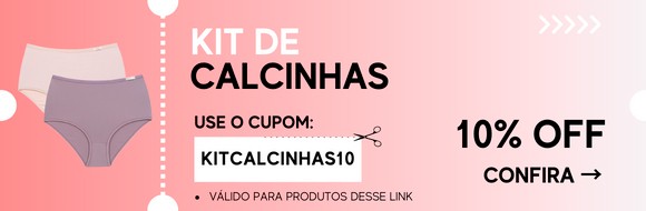 Kit de Calcinhas