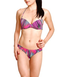 Biquíni com Bojo Laterais Drapeadas Arsiè Beach Wear (4510) Retrô