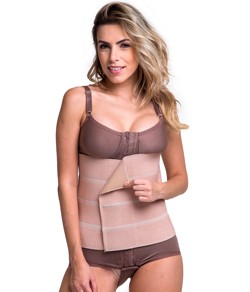 Faixa Abdominal Modeladora 4 Gomos Unissex Biobela (1625G4)