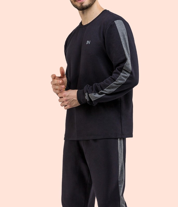 Pijama Masculino Longo Moletinho Bela Notte (1001555) :: lingerie.com.br