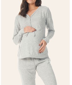 Pijama Gestante Tricot Bela Notte (1001771)