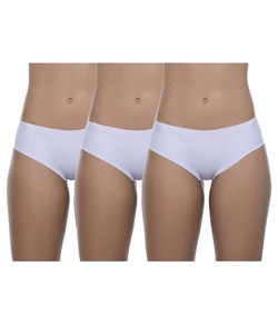 Kit 3 Calcinhas Boneca Bruvi (1149) Brancas