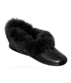 Pantufa Fechada c/ Pele Natural Chinelar (794) Couro Sintético