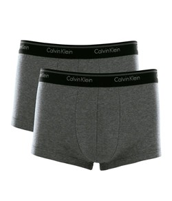 Kit 2 Cuecas Low Rise Trunk Calvin Klein (C11.02) Cinza