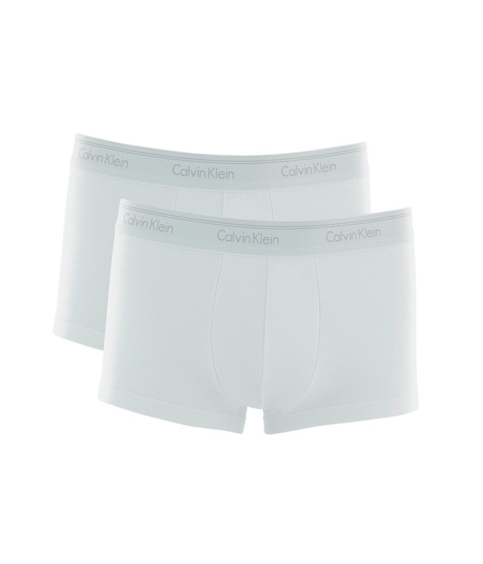 Kit 2 Cuecas Low Rise Trunk Calvin Klein (C11.02) Branco