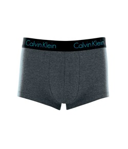 Cueca Trunk Calvin Klein (C12.01) Cotton/Algodão - Cinza