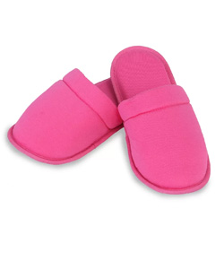Pantufa Chinelo Confort 100% Algod�o Cotton Day (18105) Pink