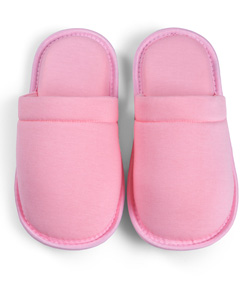 Pantufa Chinelo Confort 100% Algod�o Cotton Day (18105) Rosa