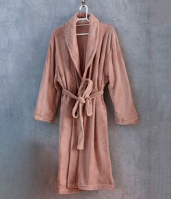 Roupão Longo Fleece Atualle Corttex (700720) Taupe