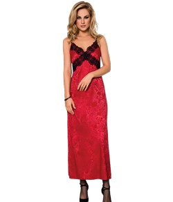 Camisola Longa com Bordado De Chelles (2951)