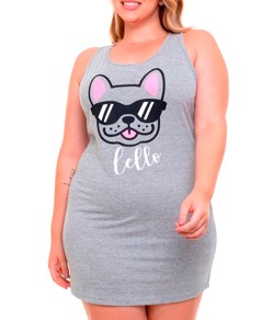 Camisola Dog Doce Luar (5326) Algodão - Plus Size