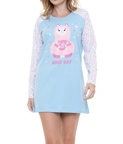 Camisola Curta Po� Doce Luar (5610) 100% Algod�o