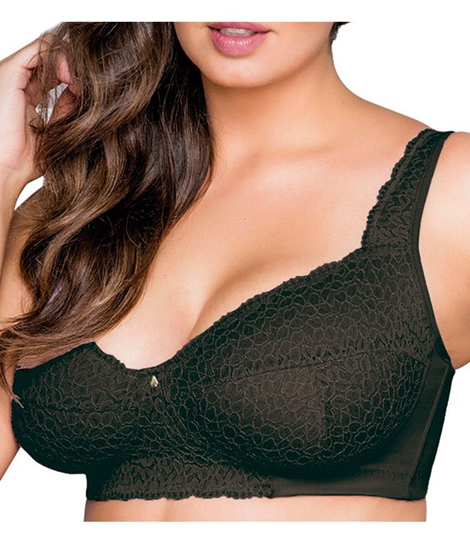 くろみページ！ Sutiã sem Arco Dilady Prestige Premium (124133) Plus Size