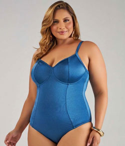 Maiô Meia Taça Dilady Banho de Mar (621529) Plus Size Até o 56