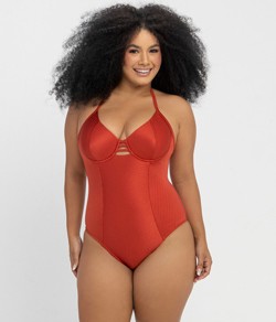 Mai� Meia Ta�a Dilady Banho de Mar Zero Barriga (623513) Vermelho