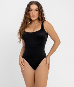 Mai� Body Dilady Banho de Mar Zero Barriga (623517) Preto