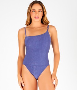 Mai� Assim�trico Zero Barriga Dilady Banho de Mar (623518) Azul Luzeiro