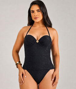 Maiô Bustiê Tomara que Caia Zero Barriga Dilady Banho de Mar (623532)