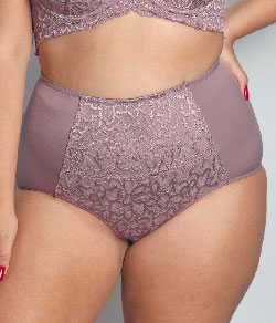 Calcinha Alta Modeladora com Renda Duloren Pin UP (119304) Plus Size