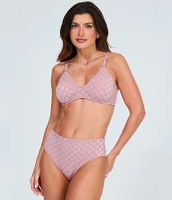 Conjunto Lingerie Sem Bojo Duloren Jazz (121944/129944) Rose Passé