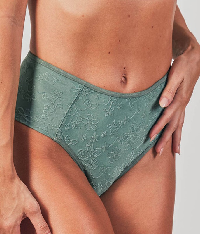 Calcinha Alta Floral Duloren Dália (129279) :: lingerie.com.br