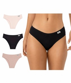 Kit 3 Calcinhas DelRio (512624) Multicor