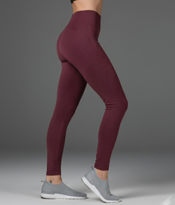 Legging Fitness DeMillus Bio Ultraleve (147) Vinho Barolo