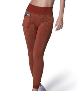Legging Fitness DeMillus Violino Ultraleve (178) Terra