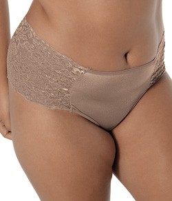 Calcinha Clássica com Renda DeMillus Antuêrpia (57468) Bege Rosado
