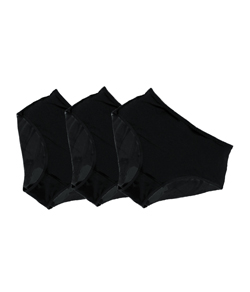Kit 3 Calcinhas Cl�ssicas DeMillus (57850/57851) Pretas
