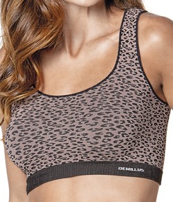 Top Oncinha sem Costura DeMillus Ultraleve (61341)