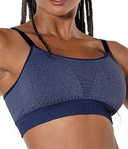 Top Fitness DeMillus Violino (61617) Azul