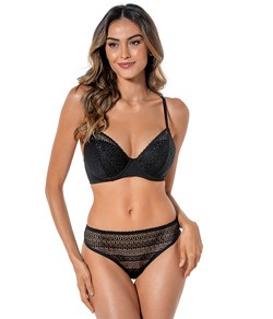 Conjunto Lingerie com Renda DeMillus Dim (65700/53281)