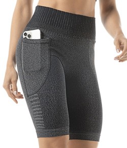 Bermuda Fitness Com Bolso Demillus Violino (94350)