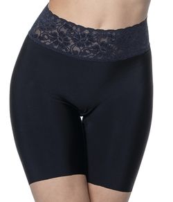 Bermuda Corte a Laser com Renda DeMillus Hipslip (94849)