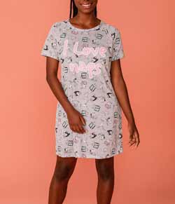 Camisola Curta I Love Naps Danka (6769)