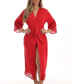 Robe Longo com Renda D