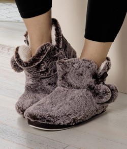 Pantufa Botinha Inverno Europa Penelope (1019) Marrom