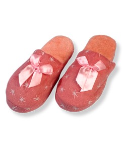 Pantufa Chinelo Com Lacinho Floff (DK-P076) Rosa