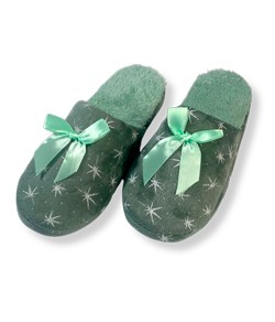 Pantufa Chinelo Com Lacinho Floff (DK-P076) Verde