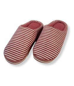 Pantufa Chinelo Listrada Floff (DK-P091) Rosa