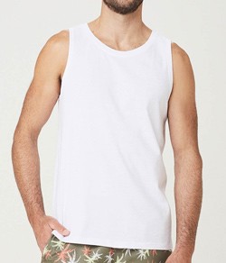 Camiseta Regata Masculina Básica Hering 100% Algodão