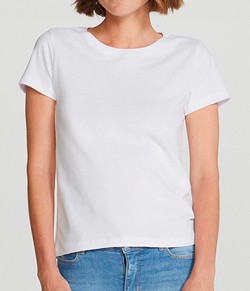Camiseta Feminina Manga Curta 100% Algodão Hering