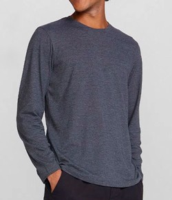 Camiseta Masculina Manga Longa Hering Básica Algodão