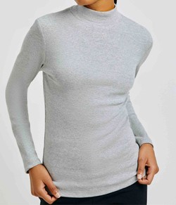 Blusa Manga Longa Gola Redonda Hering Ribana