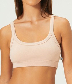 Top Bojo Remov�vel Ribana Cotton/Algod�o Hering