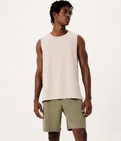 Pijama Masculino Curto Regata Hering - Algod�o - Verde
