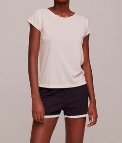 Pijama Feminino Curto Hering Algodão - Fio Tinto