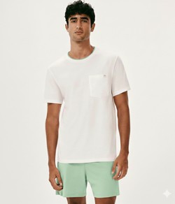 Pijama Masculino Curto com Bolso Hering - 100% Algodão