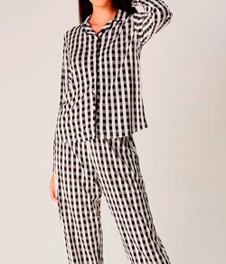 Pijama Feminino Americano Longo Hering 100% Viscose